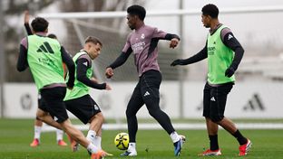 El Real Madrid prepara el partido contra el Levante