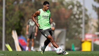 El líder prepara el partido contra el Levante 