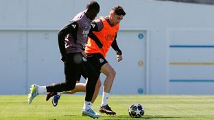 El Real Madrid continúa preparando el partido contra el Bayern