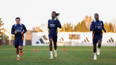 Real Madrid nimmt das Training wieder auf