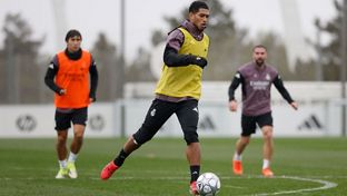 El Real Madrid continúa preparando el partido contra el Benfica