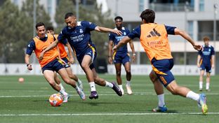 Real Madrid begin preparations for Real Sociedad clash