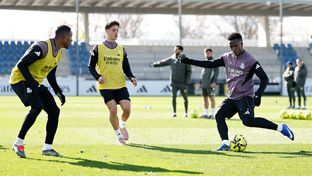 El Real Madrid prepara el partido contra el Villarreal
