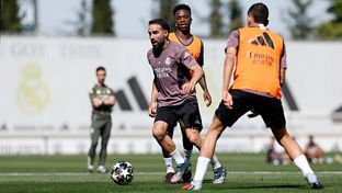 El Real Madrid prepara el partido contra el Bayern
