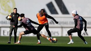 Último entrenamiento antes de viajar a Yeda
