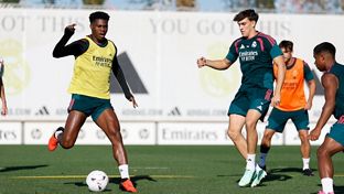 El Real Madrid prepara el partido contra el Elche