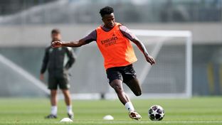 El Real Madrid prepara el partido contra el Bayern