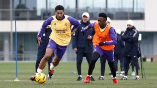 O plantel completou o último treino do ano