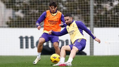 Último entrenamiento antes de visitar al Getafe