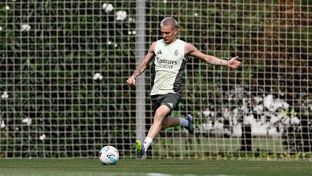 Nueva sesión para preparar el partido ante Osasuna