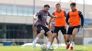 El Real Madrid prepara el derbi contra el Atlético