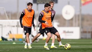 El Real Madrid continúa preparando el partido contra el Celta