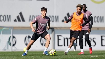 El Real Madrid continúa preparando el partido contra el Getafe