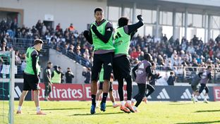 El equipo completó un entrenamiento muy especial