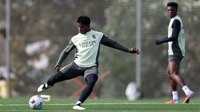 League leaders train at Real Madrid City
