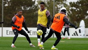 El Real Madrid continúa preparando el partido contra el Valencia