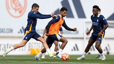 El Real Madrid prepara el Clásico