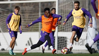 O Real Madrid continua a preparar a meia-final da Supertaça de Espanha