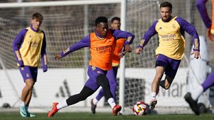 O Real Madrid continua a preparar a meia-final da Supertaça de Espanha
