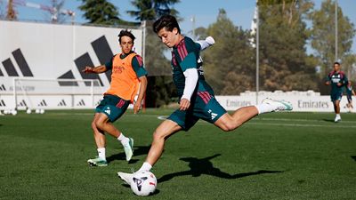 Real Madrid prepares for the match against Sevilla
