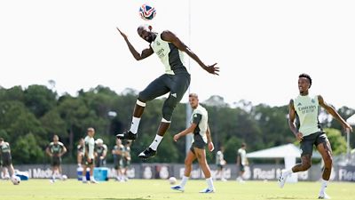 Primer entrenamiento en Florida