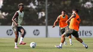 El Real Madrid completa el primer entrenamiento de la temporada