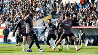 El equipo completó un entrenamiento muy especial