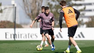El Real Madrid continúa preparando el partido contra el Getafe