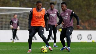 El Real Madrid prepara el partido contra el Rayo
