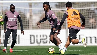 El Real Madrid continúa preparando el partido contra el Getafe