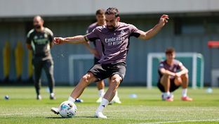 Último entrenamiento antes de recibir al Athletic Club