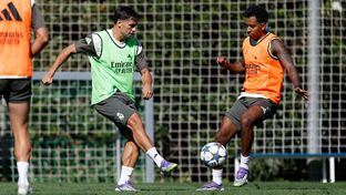 El Real Madrid prepara su estreno en la Champions League