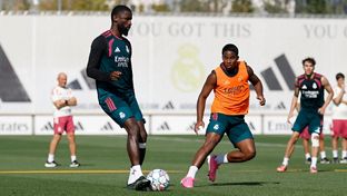 El Real Madrid prepara el partido ante el Inter