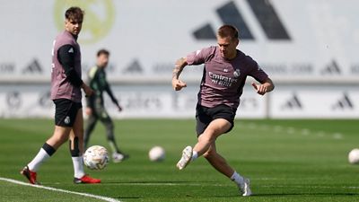 El Real Madrid prepara el derbi contra el Atlético