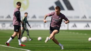 El Real Madrid prepara el derbi contra el Atlético