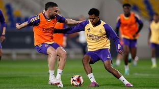 El equipo se entrenó en las instalaciones del Al-Nassr