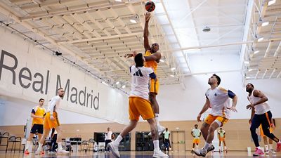 Último entrenamiento antes de viajar a Atenas