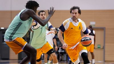 Last training session before travelling to Milan