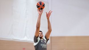 El equipo prepara el partido contra el Panathinaikos