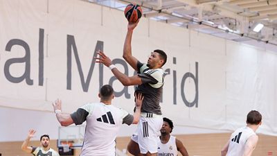 Último entrenamiento antes de viajar a Mónaco
