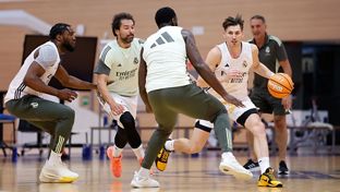 Last training session before travelling to Malaga