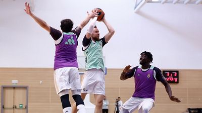 El Real Madrid prepara la semifinal de la Euroliga