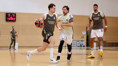 Le Real Madrid prépare le match contre la Virtus Bologne