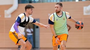 El Real Madrid continúa preparando el partido contra el Estrella Roja