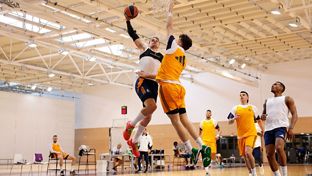 The Whites gear up for the game against Asvel Villeurbanne