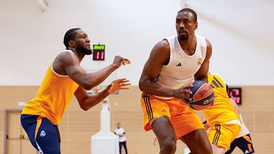 El equipo prepara el partido contra el Asvel Villeurbanne