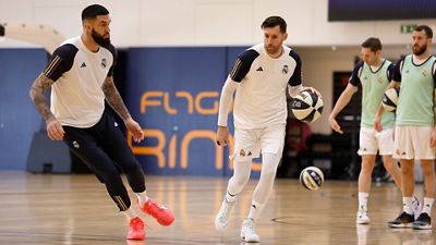 El equipo prepara la semifinal de la Copa del Rey
