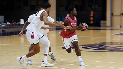 Último entrenamiento antes de viajar a Estambul 