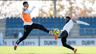 Último entrenamiento antes de recibir al Celta