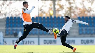 ホームのセルタ戦を前にした最後の練習